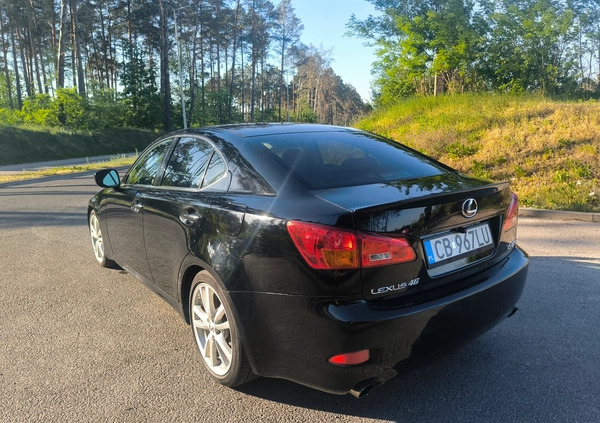 Lexus IS cena 26600 przebieg: 217400, rok produkcji 2006 z Bydgoszcz małe 106